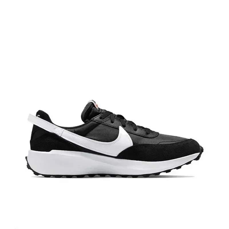 Nike Waffle Debut Men Women Running Shoes Fabric Synthetic Leather Sports Shock-absorbing Anti-slip Wear-resistant Wrapping