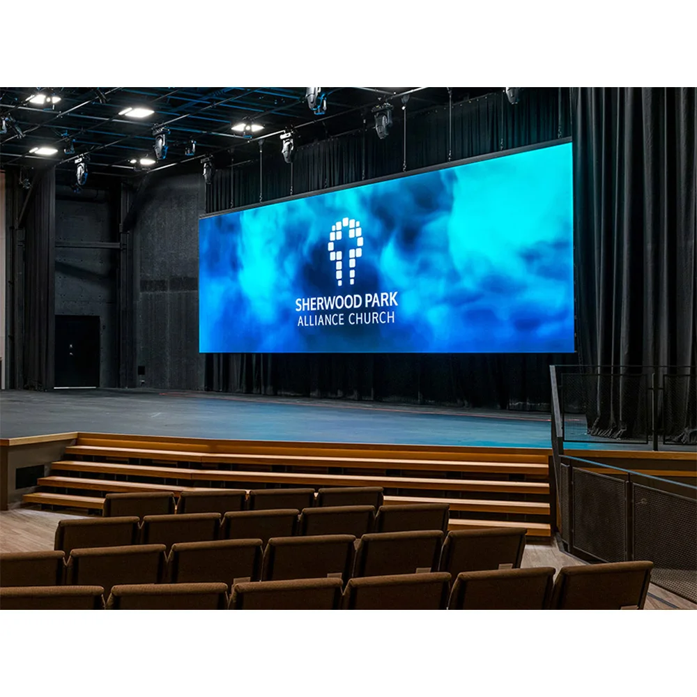 

P3.91 Indoor 500X1000Mm Audio Panel Event Back Screen Die Cast Aluminum Rental Led Display Cabinets