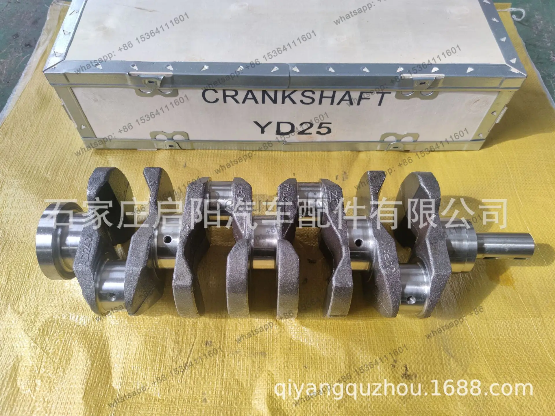 Crankshaft for automotive YD25 engine OE number: 12200-AD200