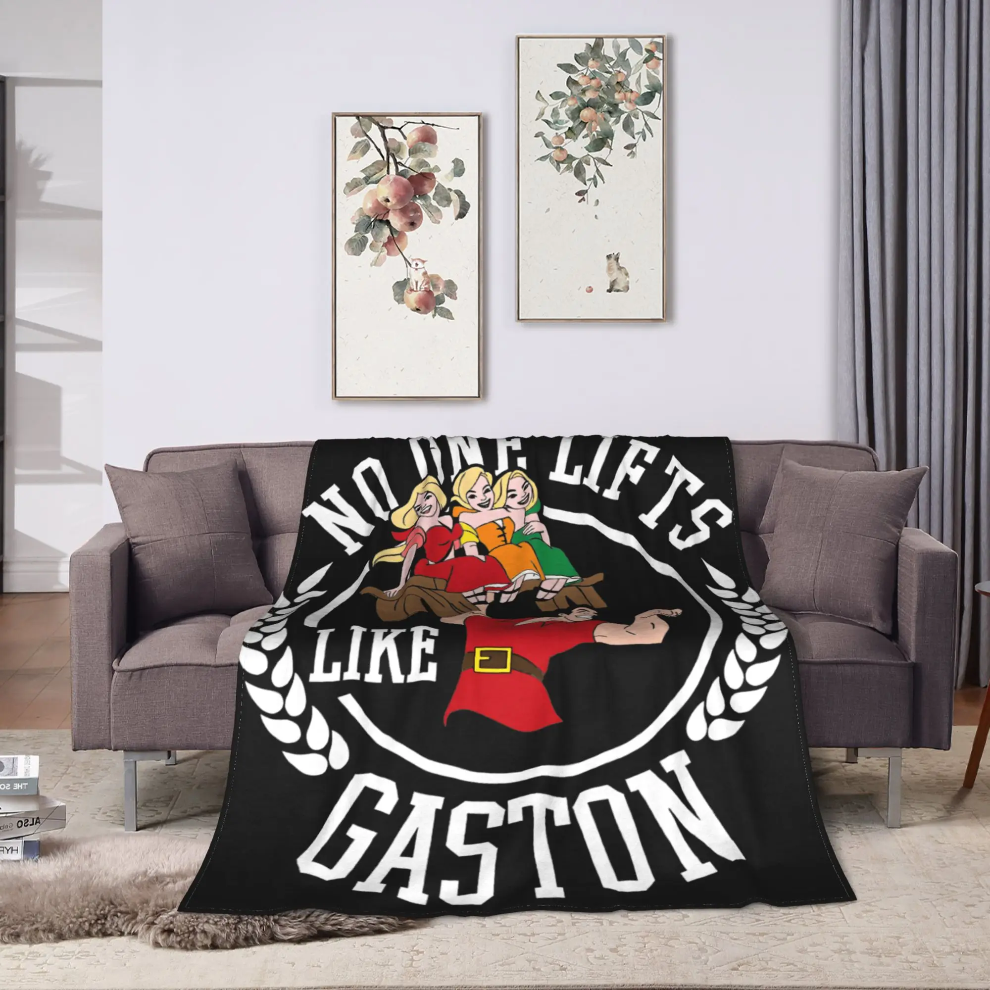 الجمال والوحش بطانية قطيفة الاطفال الكبار الفانيلا رمي بطانية للمنزل ديكور سوبر دافئ جودة مخصصة المفرش #2