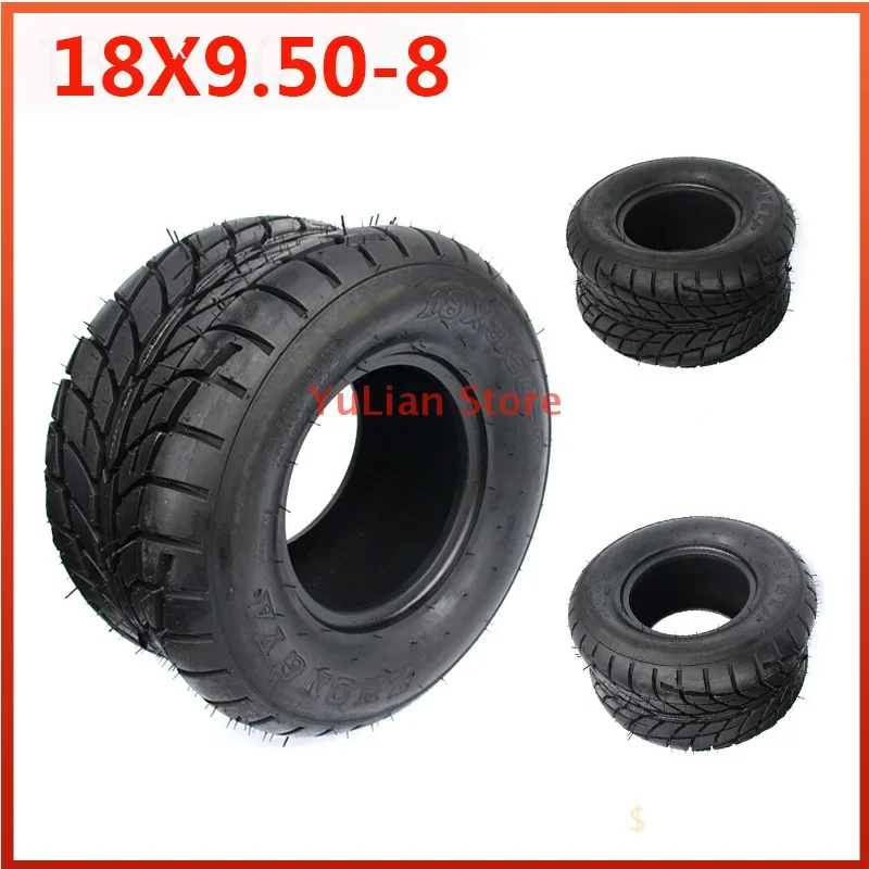 

GO KART KARTING ATV UTV Buggy 18X9.50-8 Inch Tubeless Tyre Rubber Tire
