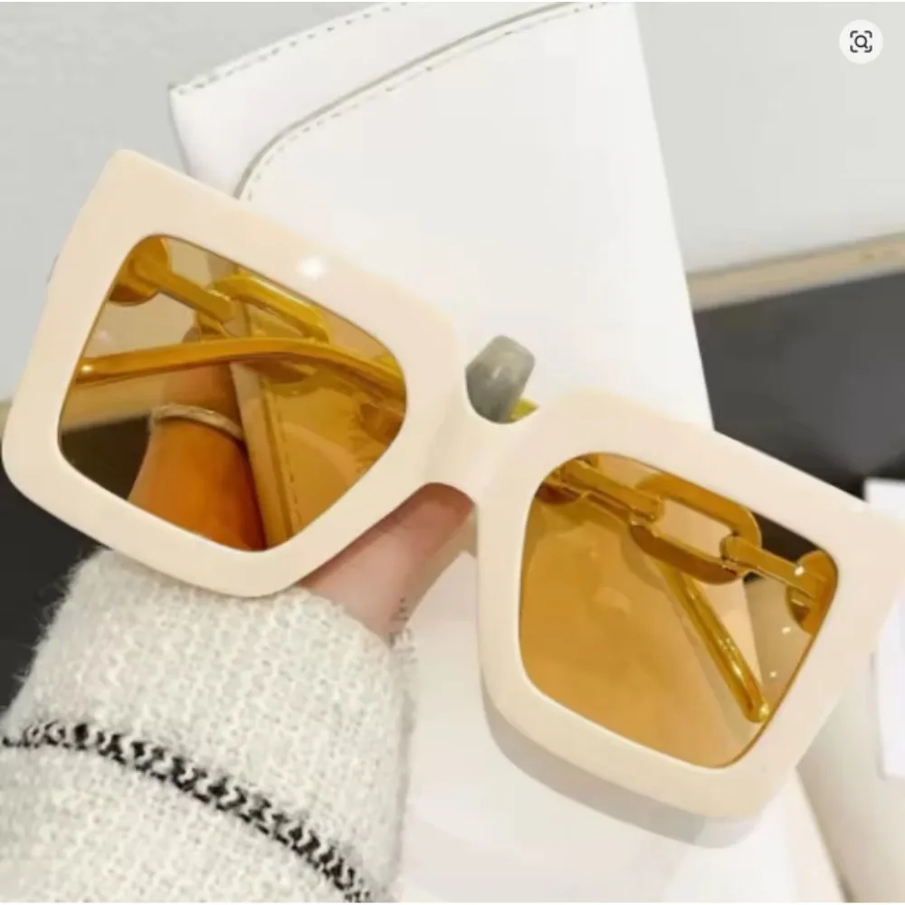 Oversized Square Gradient Fashion Glasses — product information 7