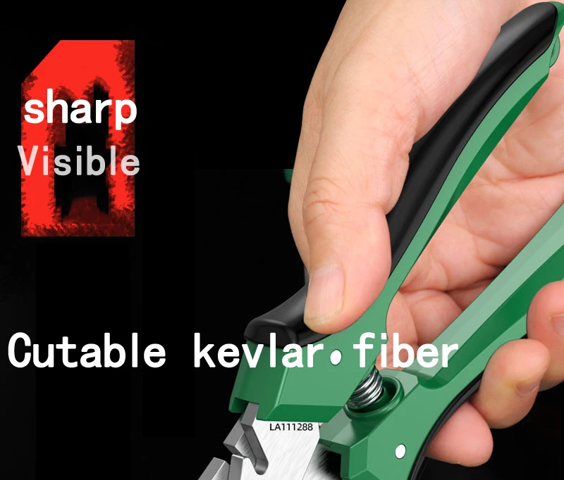 LAOA Stainless Steel Multifunctional Serrated Powerful Scissors Electrician's Scissors