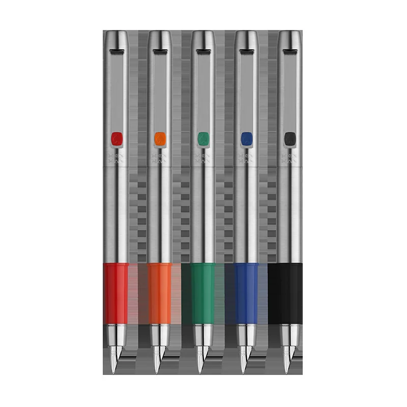 

Перьевая ручка MAJOHN B25 Creative Spades Ares из нержавеющей стали F 0.5 мм с клипом, для бизнеса, подарки на Рождество