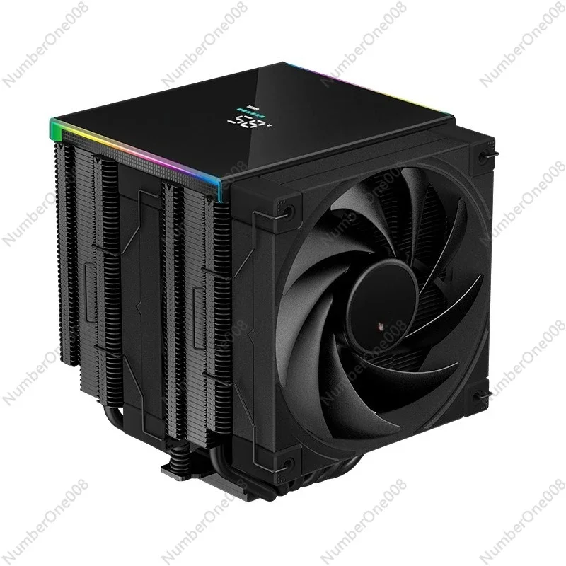 

AK620 Digital Display Dual Tower Air CPU Cooler High Temperature Warning Monitor Computer Case Cooler