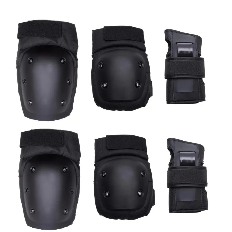 Electric Skateboard 6pcs/set Elbow Knee Pads Helmet Wristguard Skateboard Roller Skating Protective Gear Manufacture