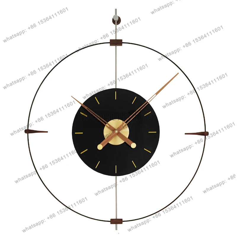 Creative Modern Simple Wall Clock Fashion Round Simple Light Luxury Nordic Wall Watch Aesthetic Reloj De Pared Home Furniture