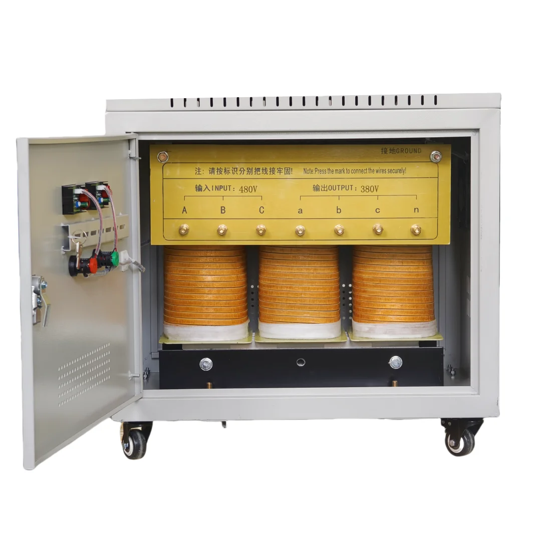 

Трехфазный повышающий/понижающий силовой трансформатор сухого типа 20 кВА от 220 В до 380 В, 20 кВт