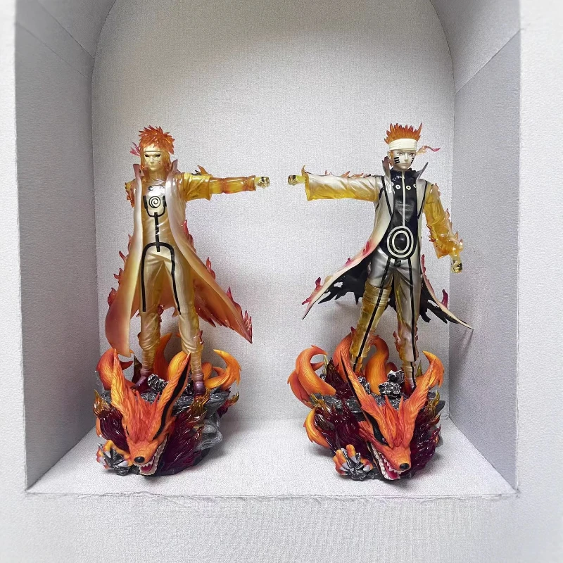 

31cm New NARUTO Anime Figure Namikaze Minato Uzumaki Naruto Peripheral PVC Model Statue Desktop Ornaments Birthday Gifts Toys