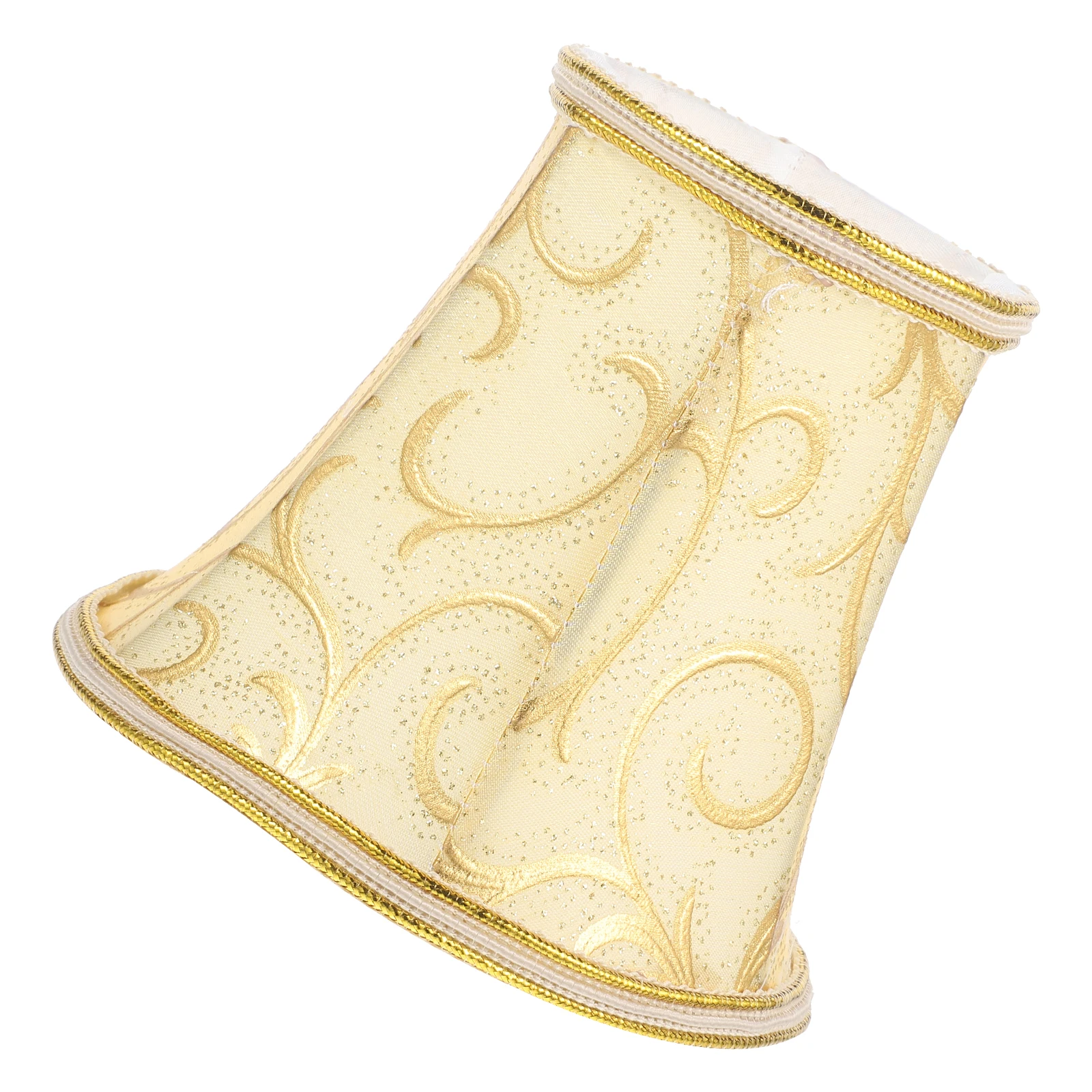 

1Pcs Cloth Lamp Shade European Style Fabric Cover for Table Pendant Wall Lamps Soft Natural Warm Light Home Accessory