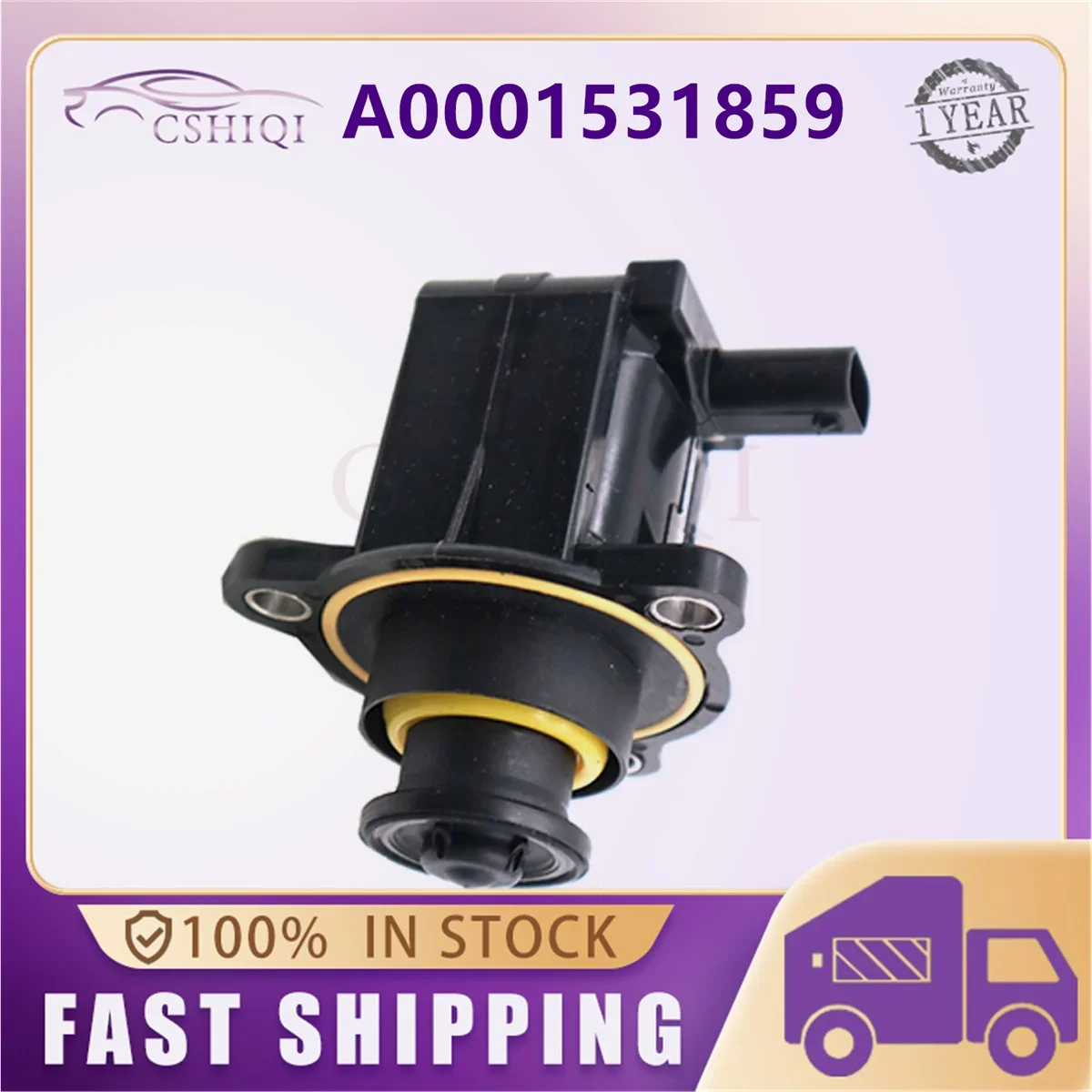 A0001531859 Turbocharger Diverter Blow Off Solenoid Valve For Mercedes-Benz GLC A205 C205 S205 R172 W176 W177 W204 W205 W242