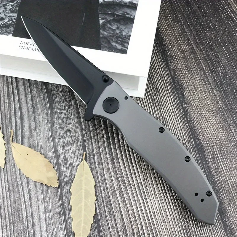 Folding EDC KS 2200 Knife 8Cr13Mov Blade 440 Steel Handle High Hardness Durable Pocket Outdoor Knife Men's Knife Tools Gifts