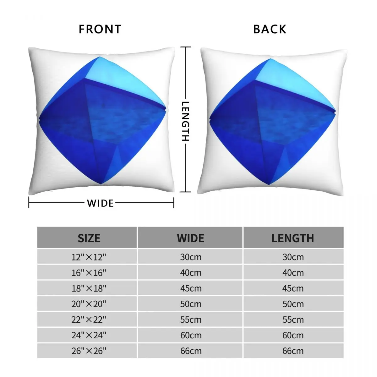 Angel Ramiel Square Pillowcase Polyester Linen Velvet Creative Zip Decor Pillow Case Sofa Seater Cushion Cover