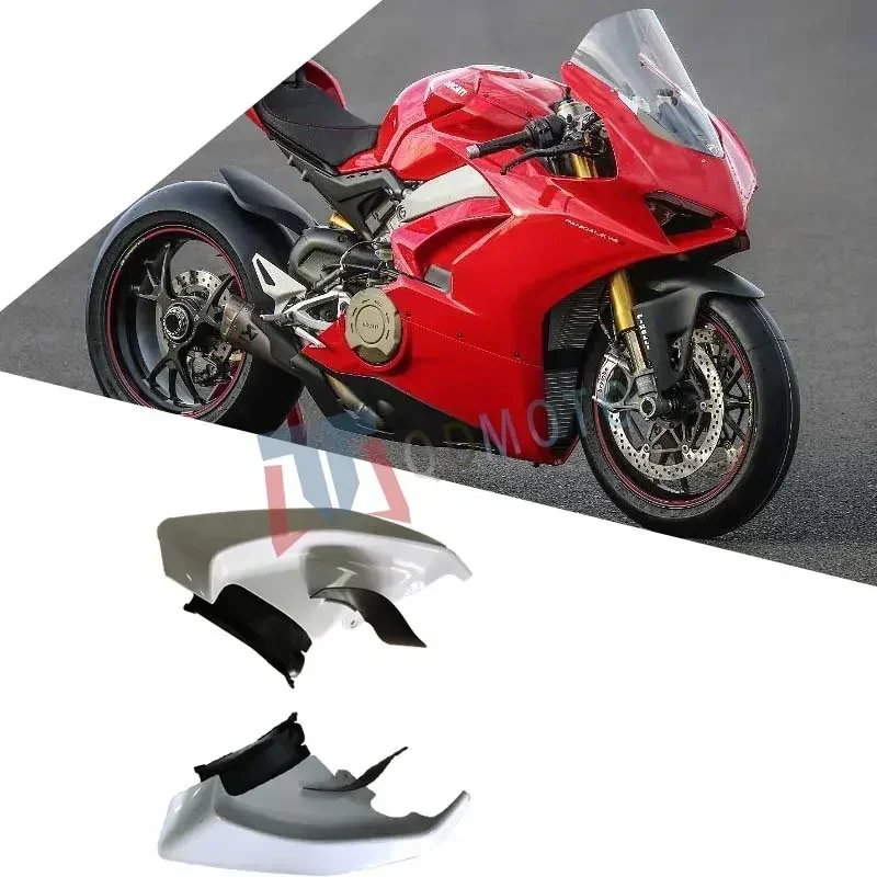 For DUCATI  V4S1000 2017-2020 Motorcycle Accessories Unpainted Body Left and Right Middle Covers ABS Injection Fairing