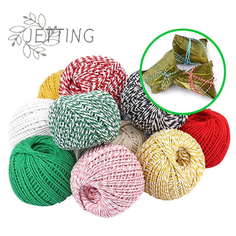 HOT 1Roll 70M Cooking Tools Butcher's Cotton Twine Meat Prep Trussing Turkey Barbecue Strings Meat Sausage Tie Rope Cord