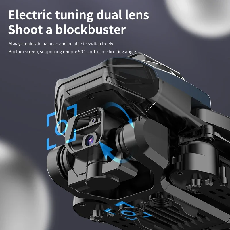 2024 Latest S178 Professional Drone Dual Camera Optical Flow Brushless Motor Photography Drone 8K Obstacle Avoidance Photography