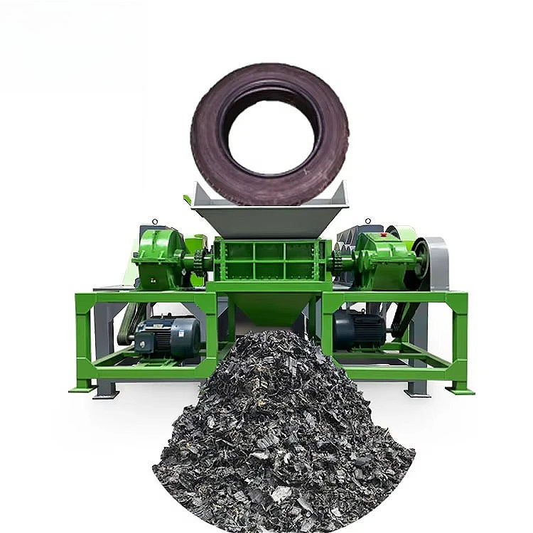 5T/h Tire Recycling Line Industrial Tyre Shredder Granulator Machine Rubber Crumb Processing Equipment Customized Yield