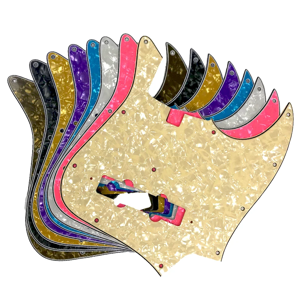 Custom Guitar Parts - For Sadowsky Metro Express 5 String Jazz Bass Guitar Pickguard Scratch Plate Multicolor Choice