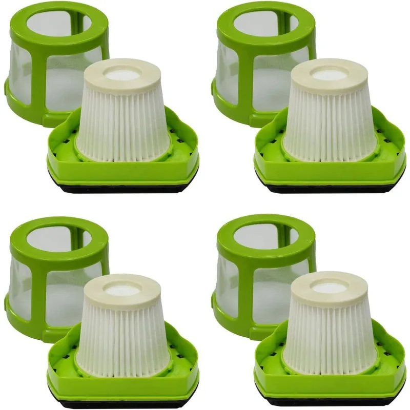4Pcs HEPA  Mesh Frame Filter For Bissell 1782 Pet Hair Eraser Handheld Cordless Vacuum Cleaner Replacement Parts 1608653 1608654