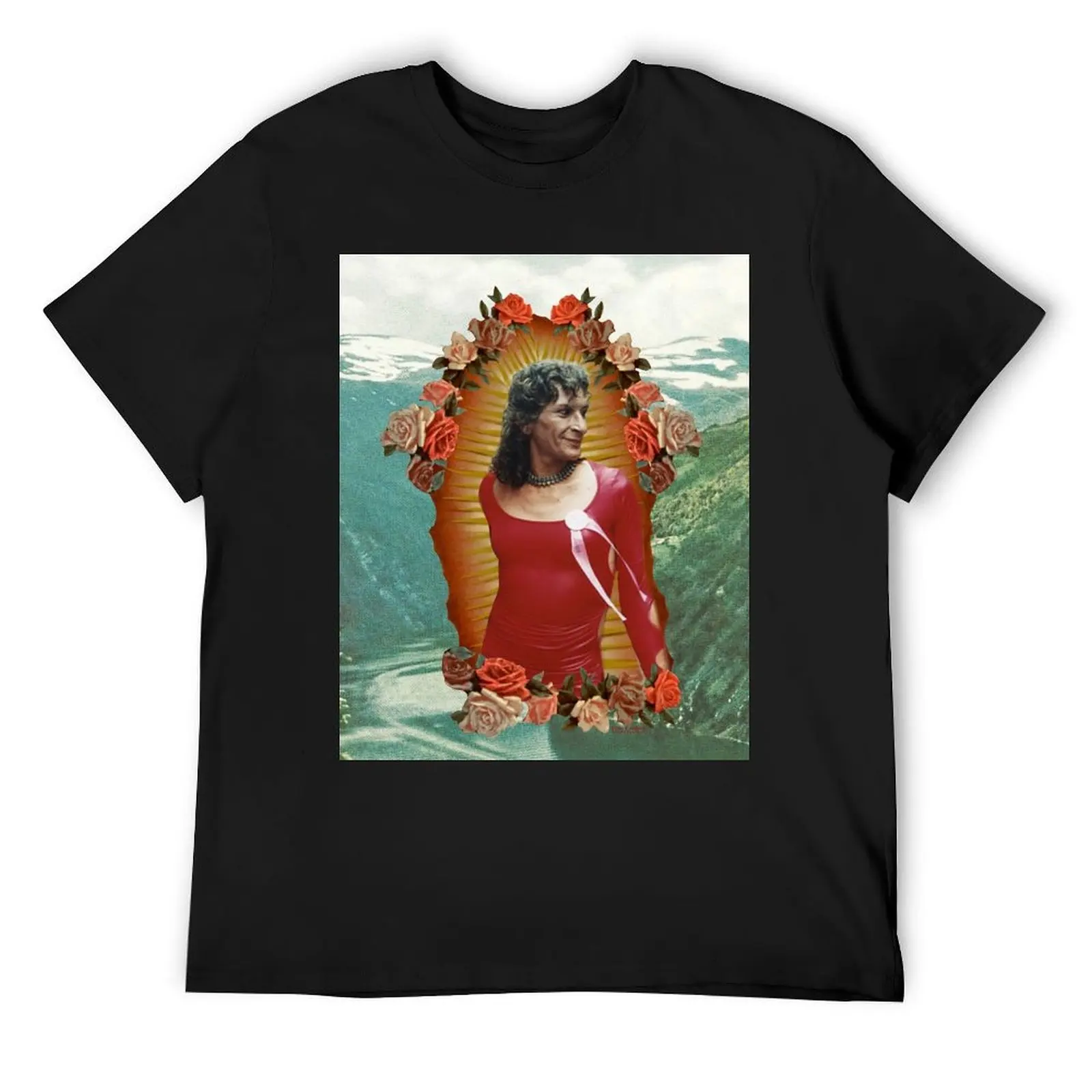 

St. Sylvia Rivera T-Shirt anime figures blacks vintage clothes blue archive mens designer t shirt