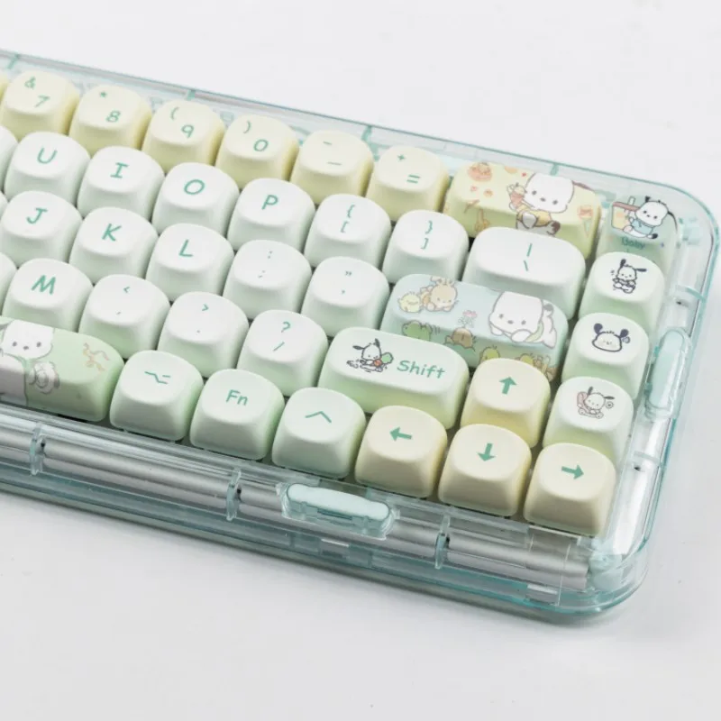 144คีย์ pachacco การ์ตูน keycaps อะนิเมะ MOA ความร้อนสูงแป้นพิมพ์กลไก keycaps คีย์บอร์ดอุปกรณ์เสริม