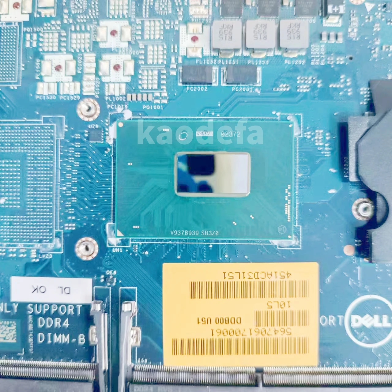 Imagem -05 - Placa-mãe Portátil para Dell Ddp00 Ddb00 La-g341p Dell Xps 15 9570 Precisão 5530 Cpu I58300h Sr3z0 Uma Cn03fyd6 100 Teste ok