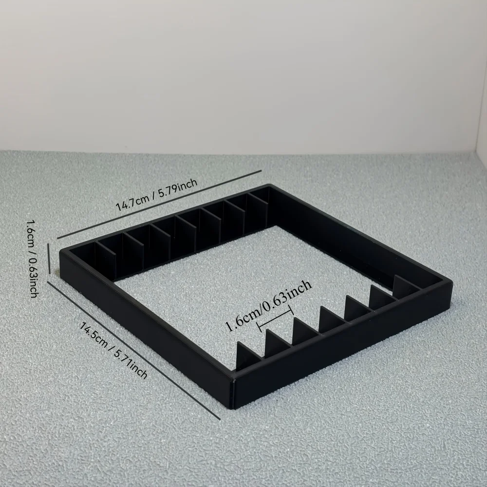 Multi-functional Game Cartridge Storage Rack Black Plastic Game Disc Storage Rack CD Memory Card Display Stand Home Accessories