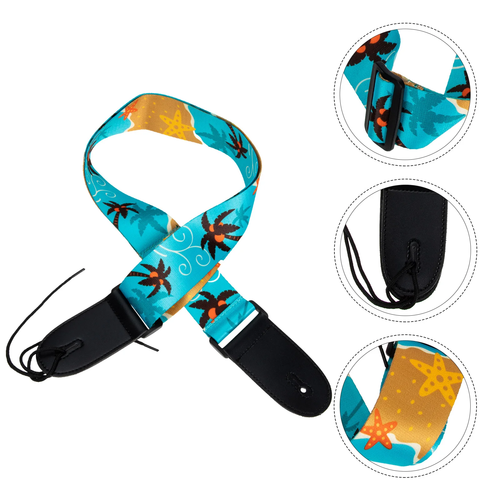 حزام جيتار أنيق، حزام كتف شعبي كهربائي أنيق، مقاوم للأوساخ، هدية عصرية للموسيقيين، عيد الميلاد، السنة الجديدة، عيد الحب