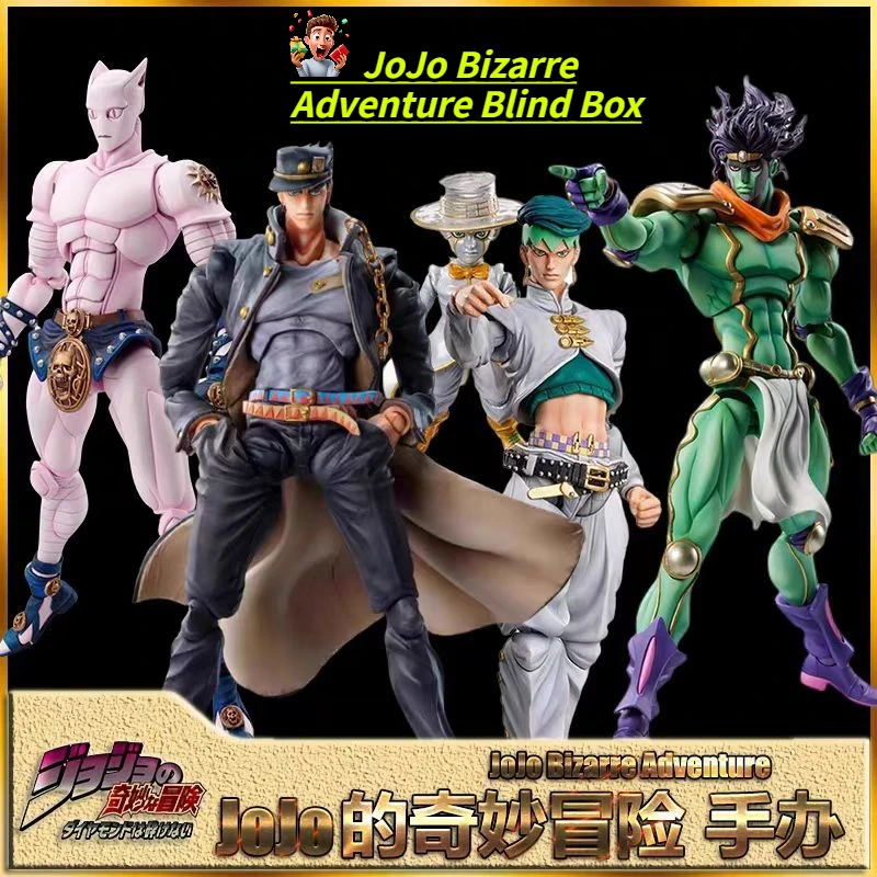 

JoJo Bizarre Adventure Anime Blind Box Cute Figures Mini Collectible Dolls Mystery Toy Gift For Kids Friends And Collectors