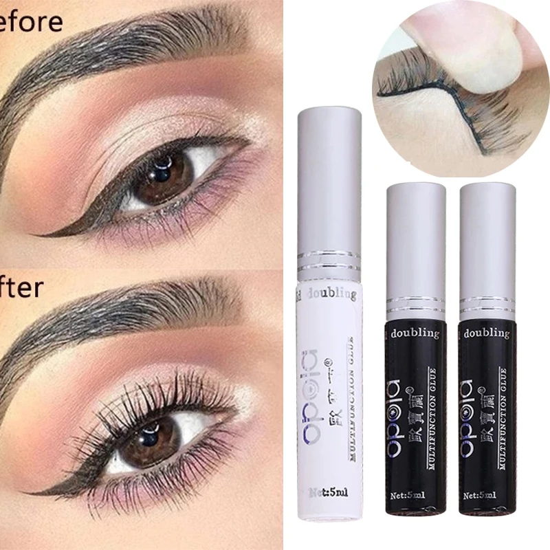 Waterproof Lasting False Eyelash Glue Super Bonder Eyelash Extensions Quick Dry Hypoallergenic Eyelash Glue Makeup Supplies