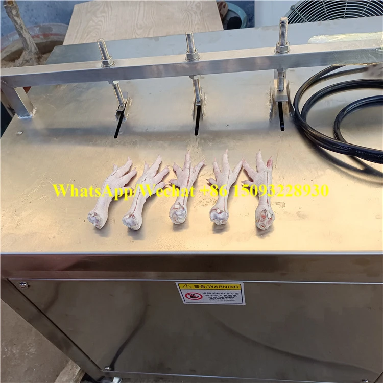 آلة إزالة عظام أقدام الدجاج الكهربائية والكفوف/آلة أقدام الدجاج آلة إزالة عظام أقدام الدجاج/سعر آلة قطعة العاج #6