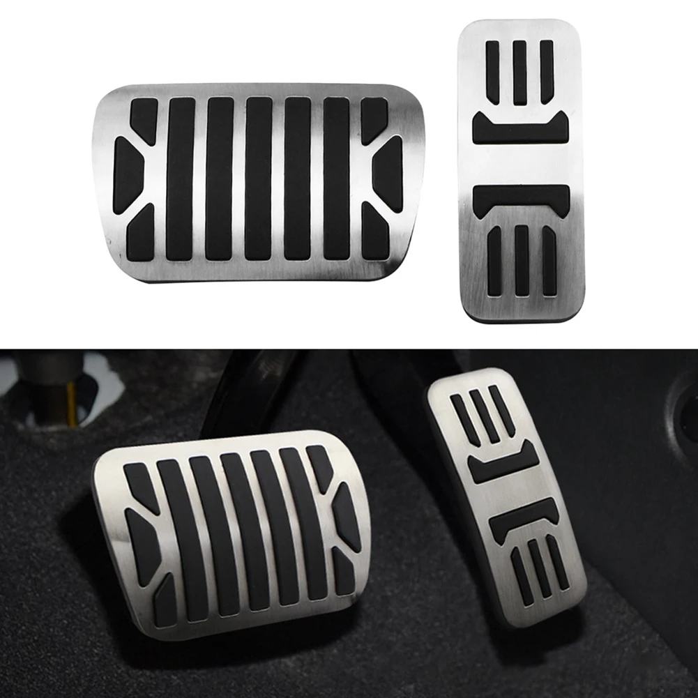 

Car Brake Foot Rest Pedal Pads For Jaguar XE XF XJ XJL Anti Slip Accelerator Pedal Anti Slip Foot Rest Cover Car Accessorie