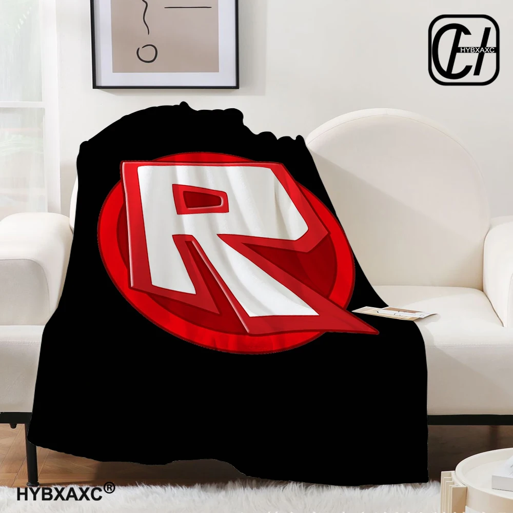 Robloxes Microfiber Blanket for Sofa Decoration Bed Blankets and Throws Fluffy Soft Blankets & Throw Thin Wadding Blanket Knee &