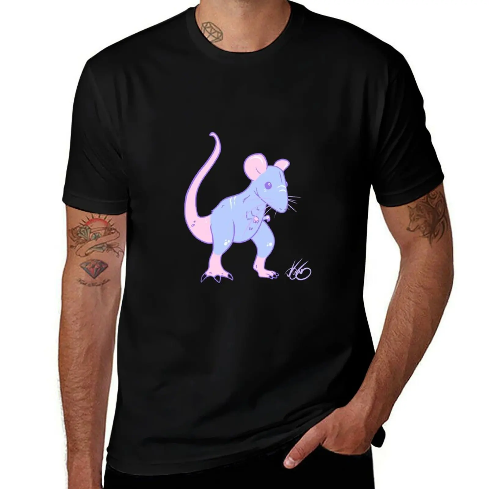 Rat-Rex T-Shirt custom shirt plus sizes shirts graphic tees vintage graphic tee t shirts for men