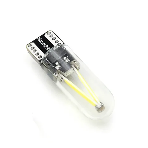 Светодиодный светильник W5W T10, светодиодный светильник накаливания, купольная лампа для 