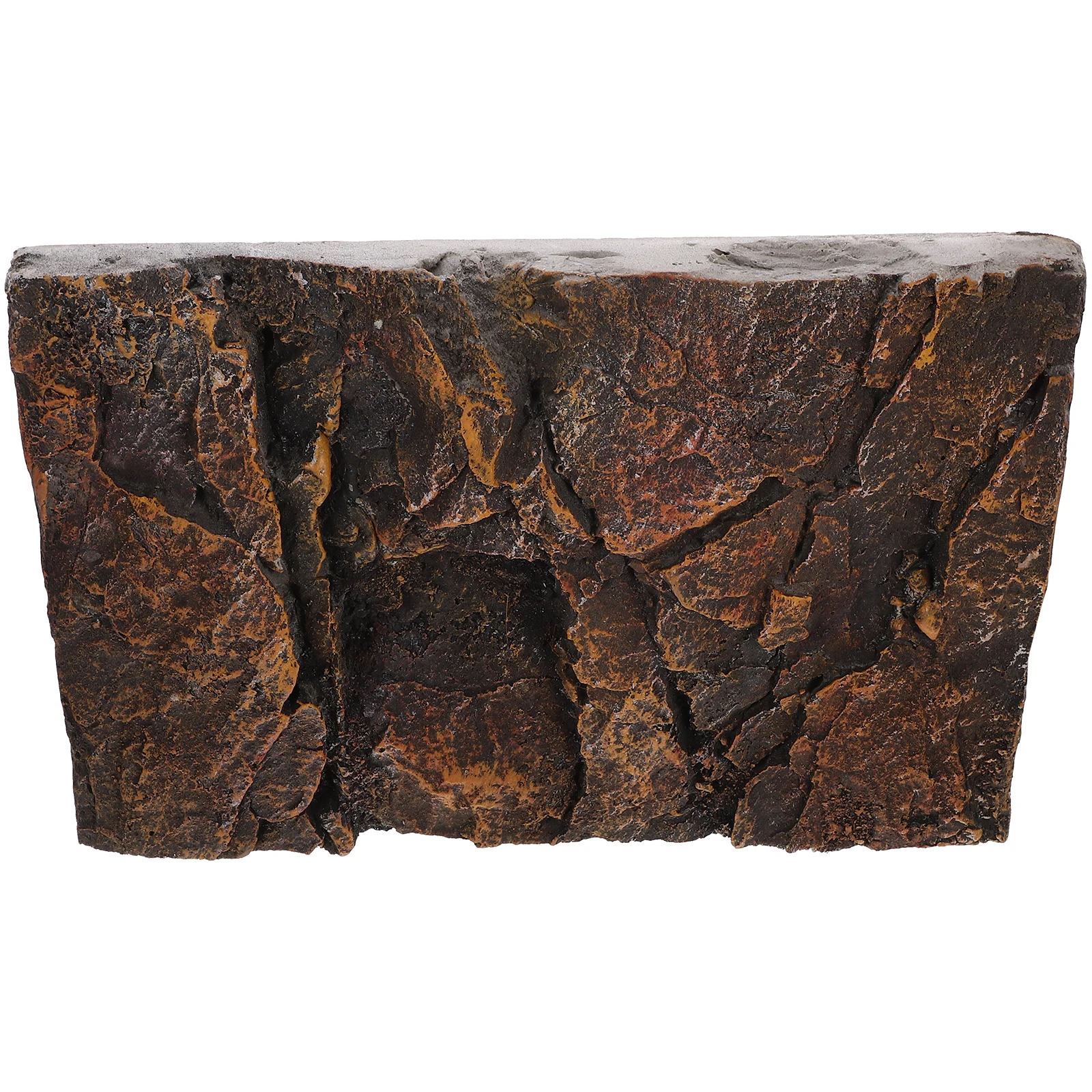 

3D For Reptile Tank Background Board Aquarium Decorative Landscape Rock Texture Lightweight Realistic Habitat Simulation