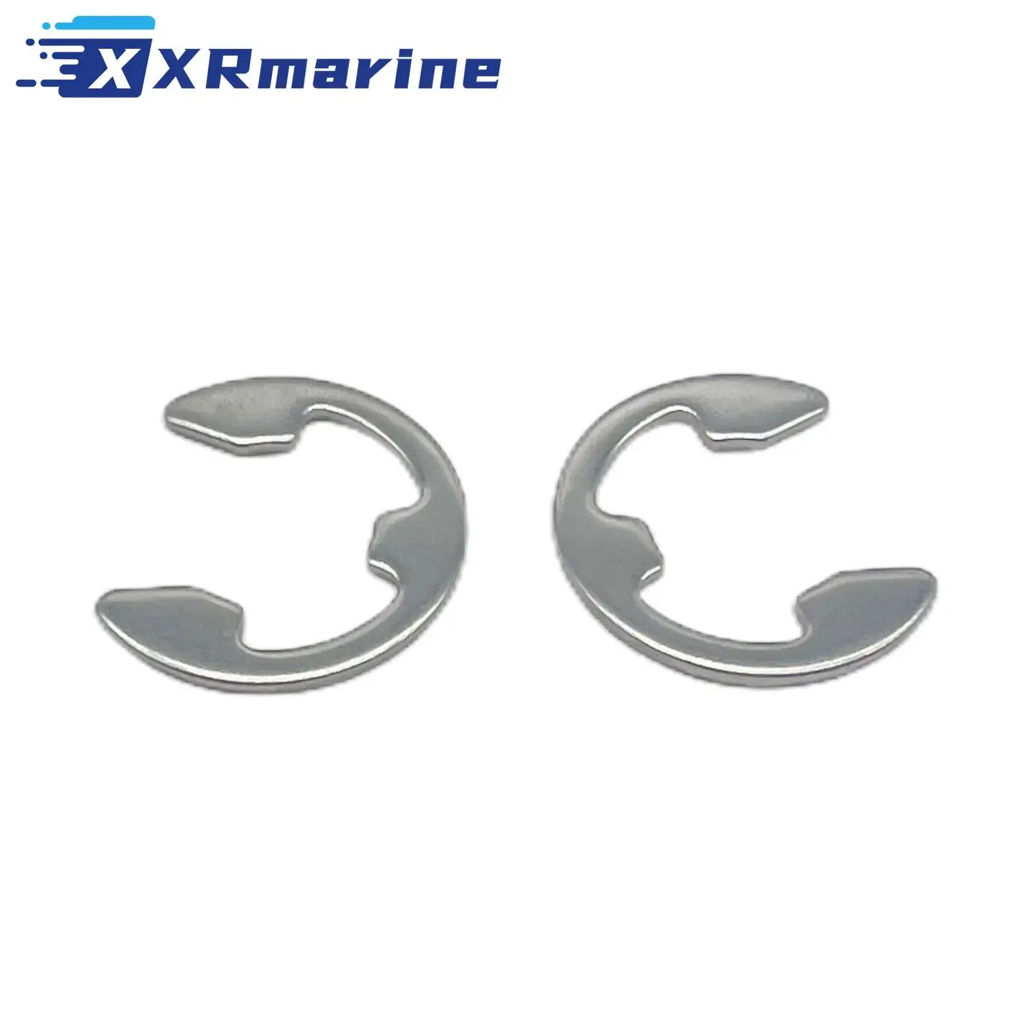 2 pcs Trim Pin E-Clip for OMC Sterndrive 3857521 E-Circlip New Factory Boat Parts