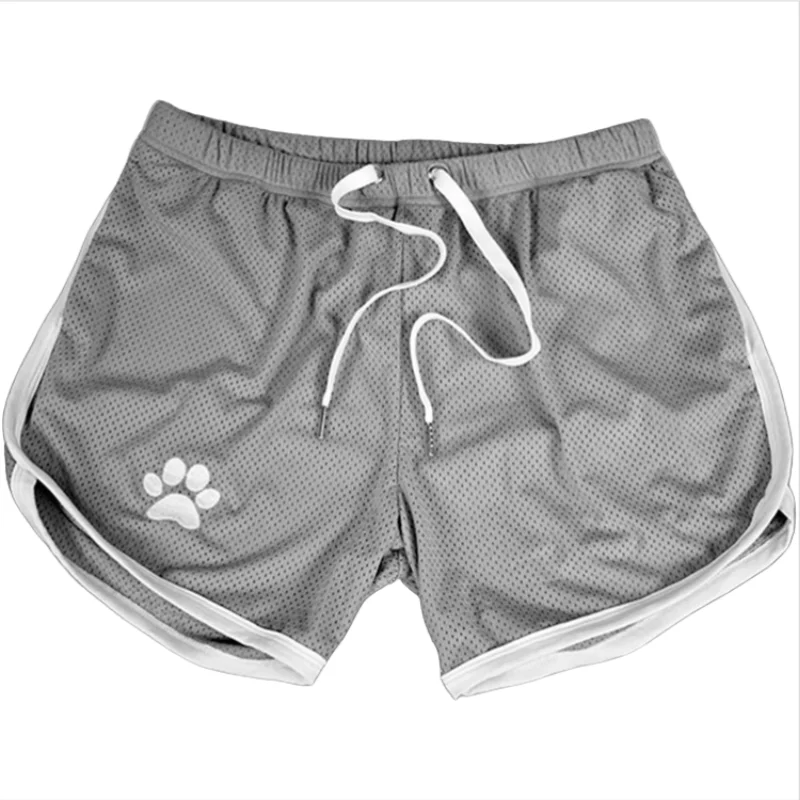 

Мужские летние повседневные спортивные шорты, мужские спортивные штаны для фитнеса, дышащие короткие штаны, мужские быстросохнущие сетчатые шорты для бега для спортзала, мужские пляжные шорты