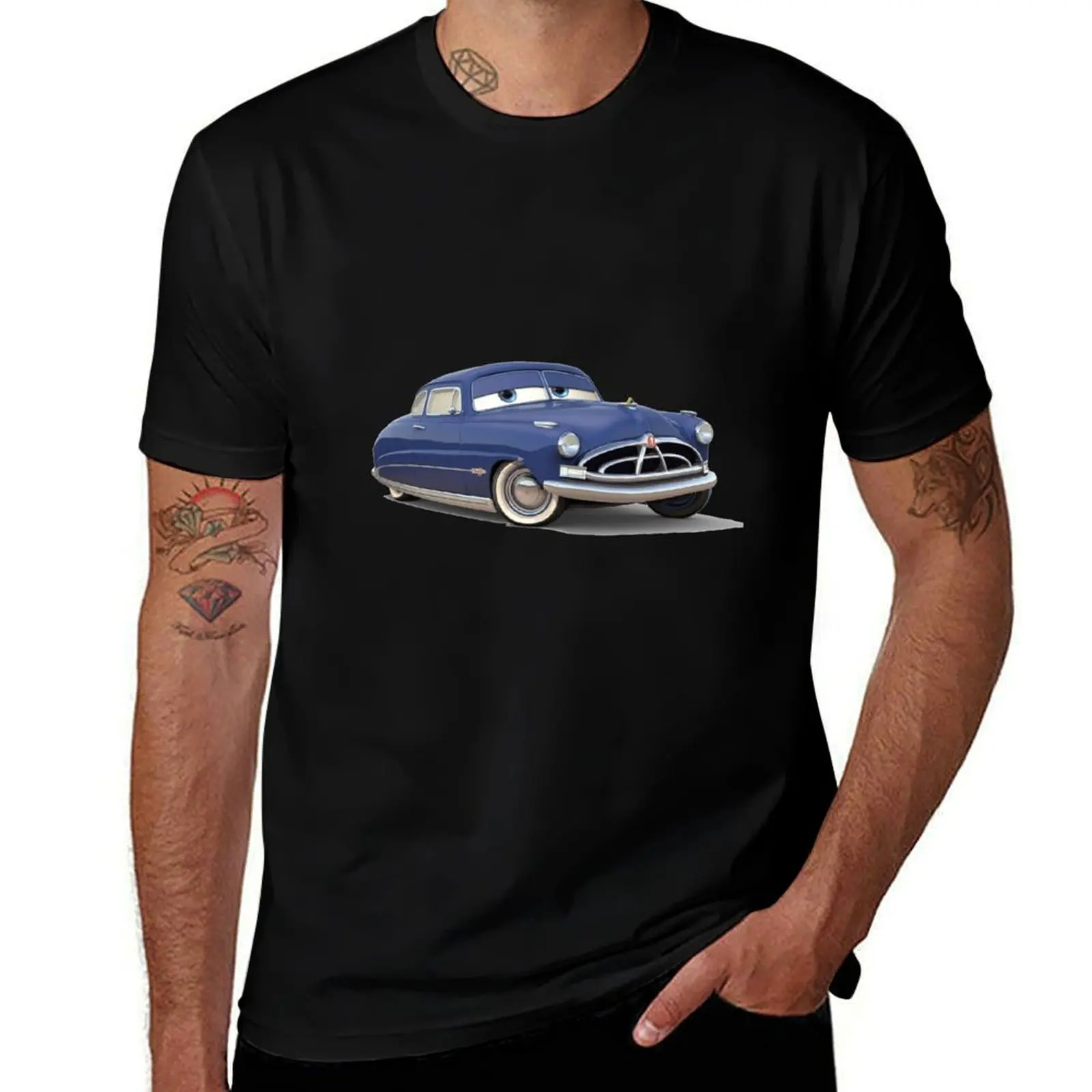 

Doc Hudson T-Shirt blue lock man t shirt summer clothes black t-shirts for men