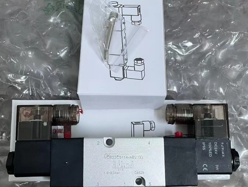 

Parts for VCB22C511A-AE213J, Pilot Operated Solenoid Valve, G1/4 'Thread, 24DC