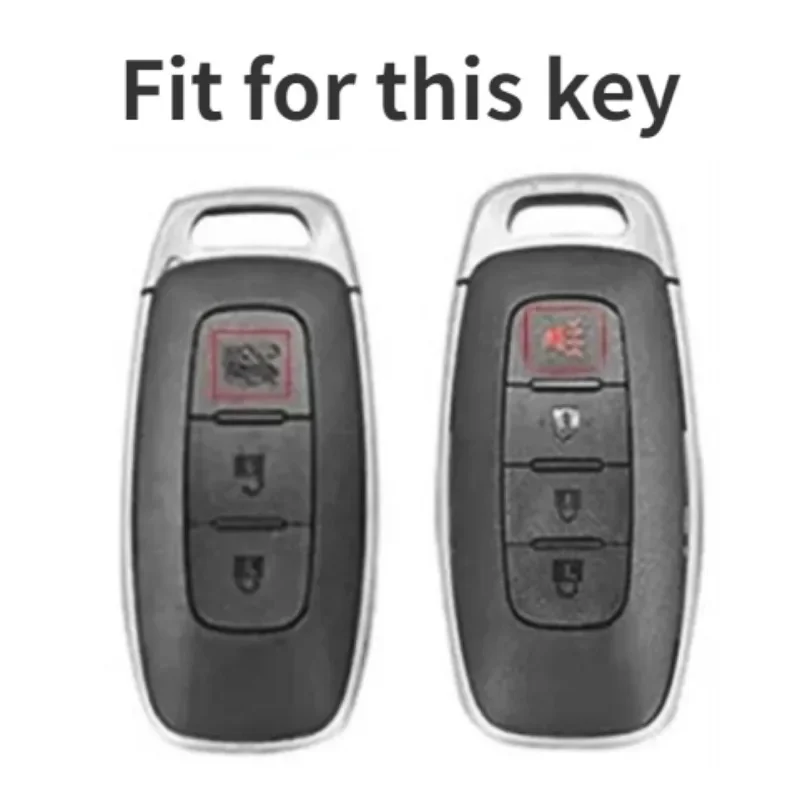 Silicone Car Key Case For Nissan X-trail T33 Kicks Qashqai J12 Juke Teana Altima Ariya Holder Cover Keychain Shell Accessories