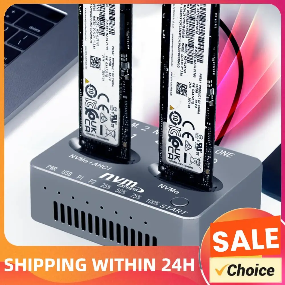 caja-externa-para-disco-duro-de-doble-bahia-gen2x-20gbps-carcasa-para-ssd-m2-m-key-m3-nvme-pci-e-para-ssd-m2-m-key