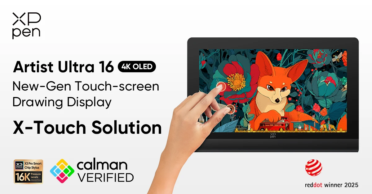 XPPen 165Hz Artist Pro 24 (Gen 2) Tela de desenho de