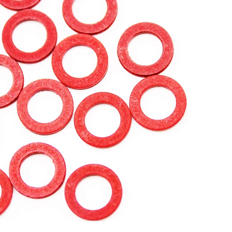 Outboard Lower Unit Oil Drain Gasket (60Pcs) menggantikan 90430-08021-00 untuk Yamaha sebagian besar 4-Stroke CIP Washer Seals