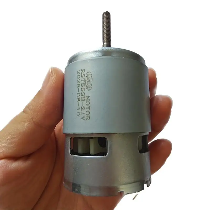 Ersatzteile für Elektrowerkzeuge, Wartungszubehör, RS755 DC 21V, Motorrotor mit langem Schaft, Rasenmäher, Grasschneider, Rotator, Ersatzteile – Detail 9