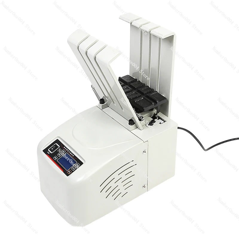 169 Bank Electric Spiral Money Binder Small Bale Tie Machine Bill Bundling Machine Manual Packer Automatic Compression