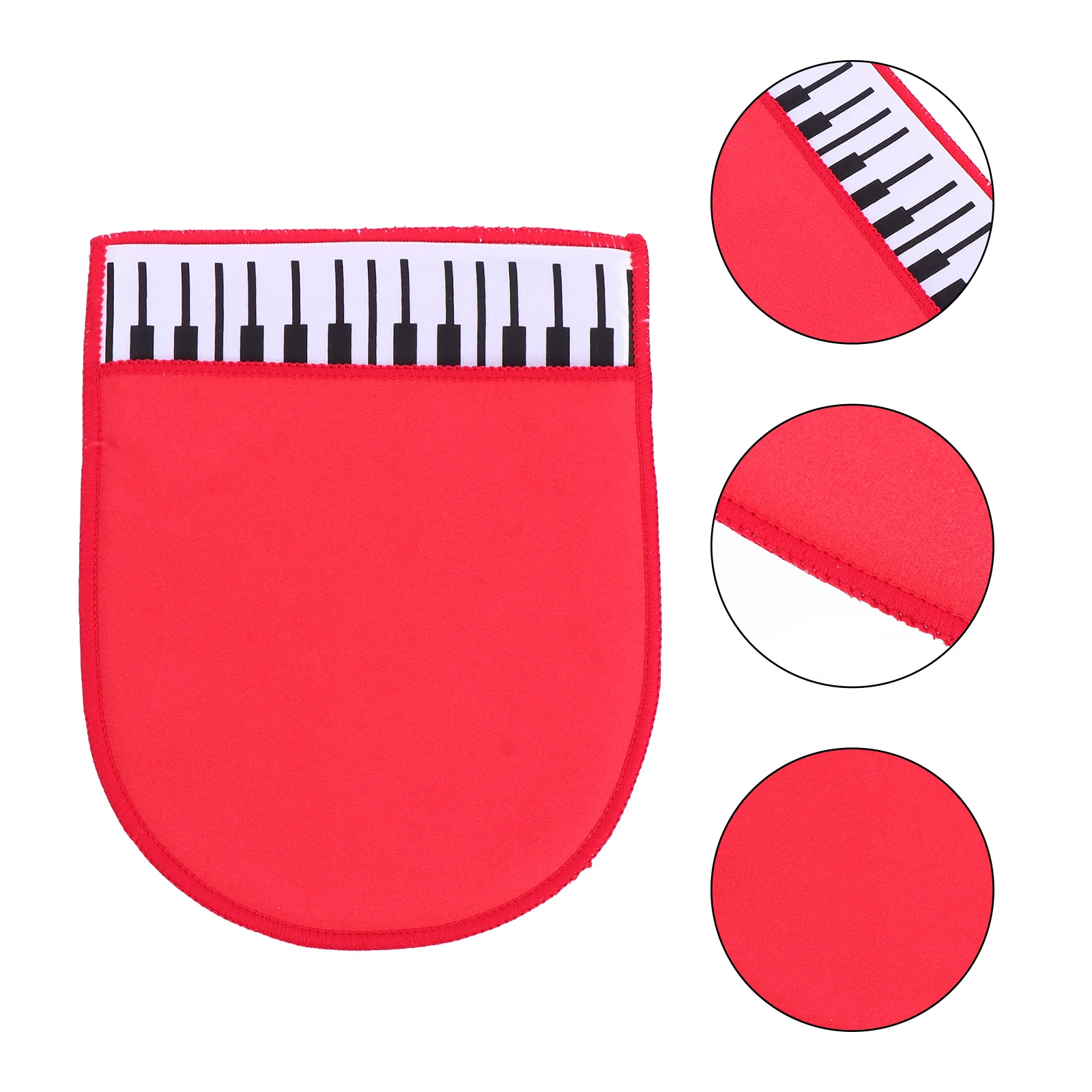 Piano Wiping Gloves Cloth for Instrument Cleaning Supplies Useful Microfiber