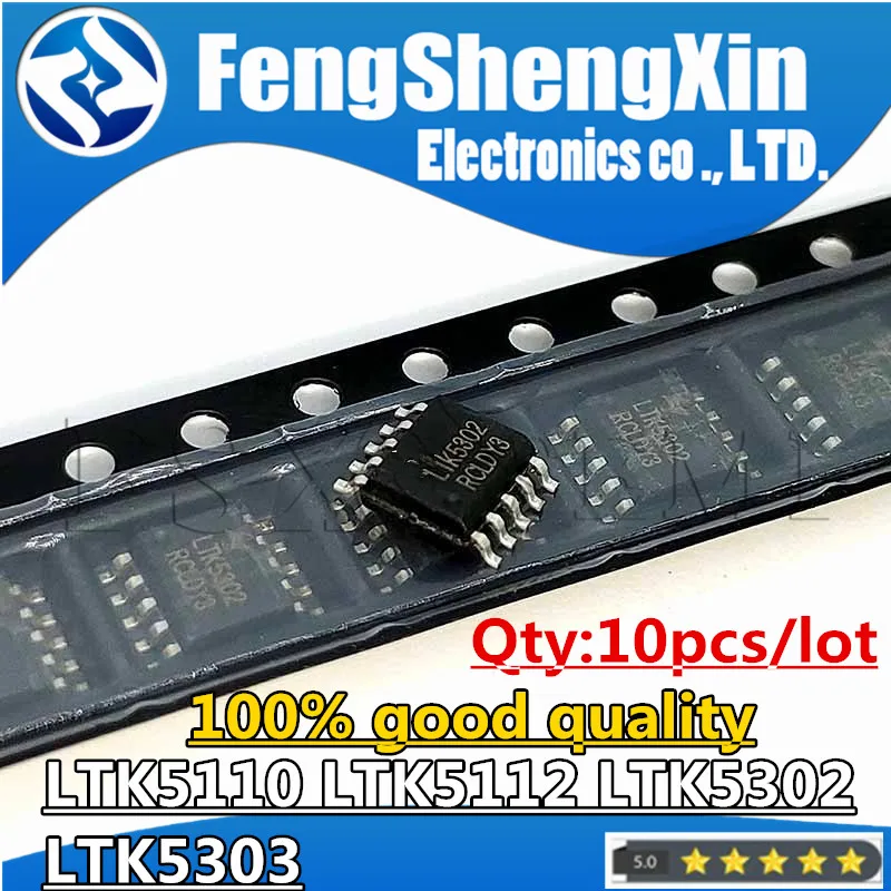 

10pcs LTK5110 LTK5112 LTK5302 LTK5303 sop-10 Chipset