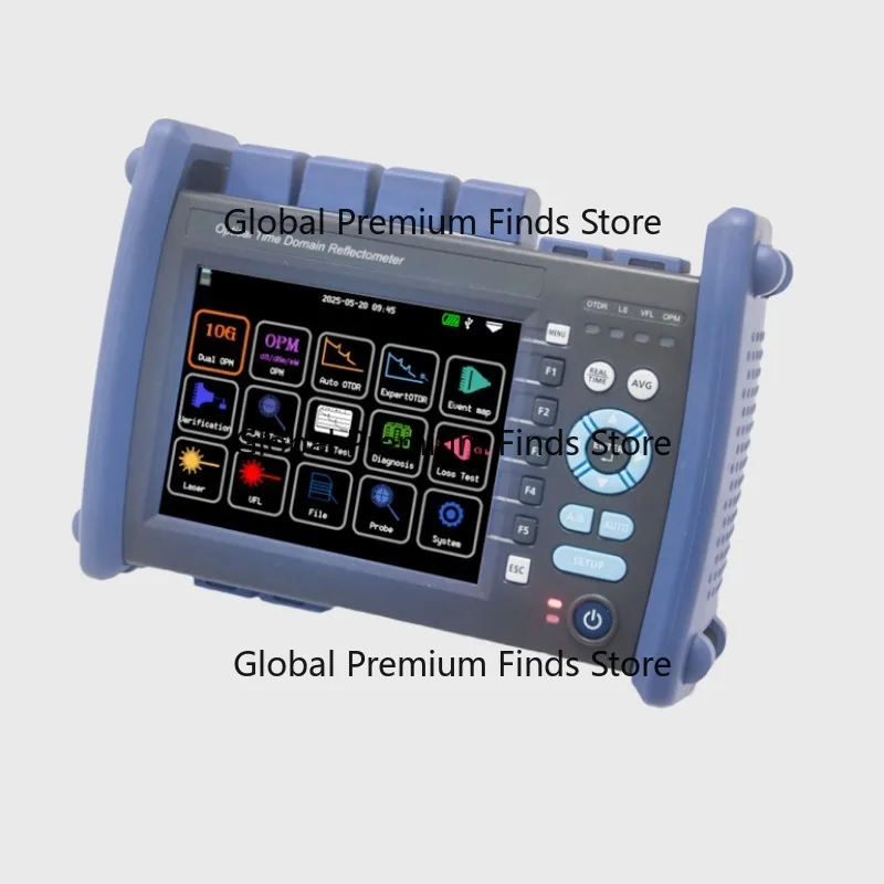 OTDR Optical Time Domain Reflectometer Fiber Optic Cable Breakpoint Tester Length Fault Detection 1310/1550nm 32DB