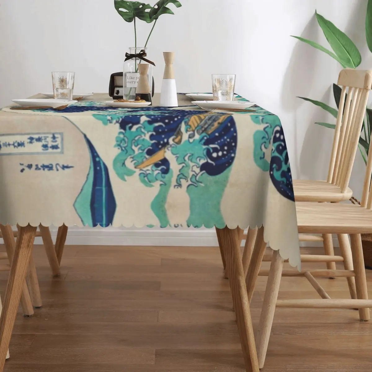 Great Wave Off Kanagawa Vintag - огляд і ціна Japanese Home Textiles